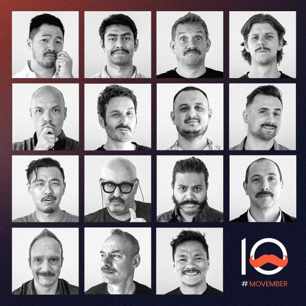 Embracing Movember: The Journey of Our '10 Design Whiskers'